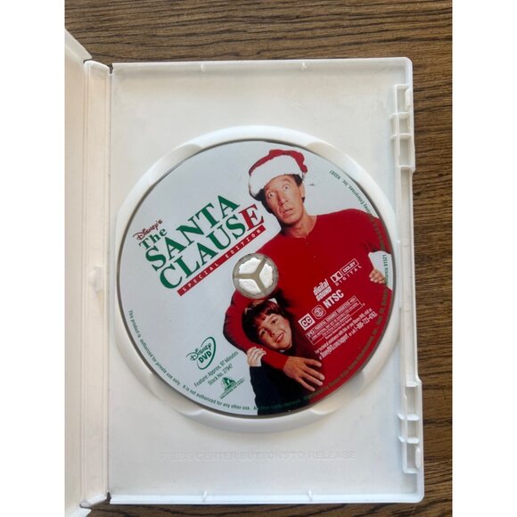 The Santa Clause 1994 DVD Special Edition Tim Allen Family Comedy Pre-Owned - Picture 2 of 3